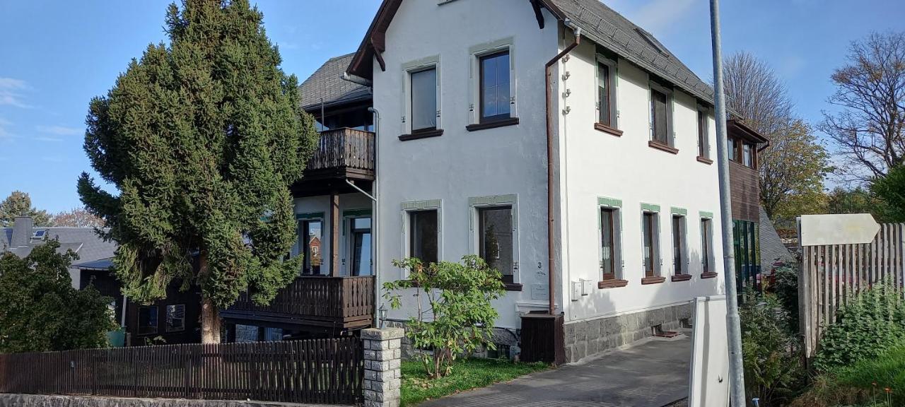 Familienfreundliche Ferienwohnung Erzgebirge Schneeberg  Buitenkant foto