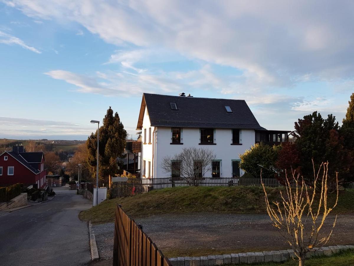 Familienfreundliche Ferienwohnung Erzgebirge Schneeberg  Buitenkant foto