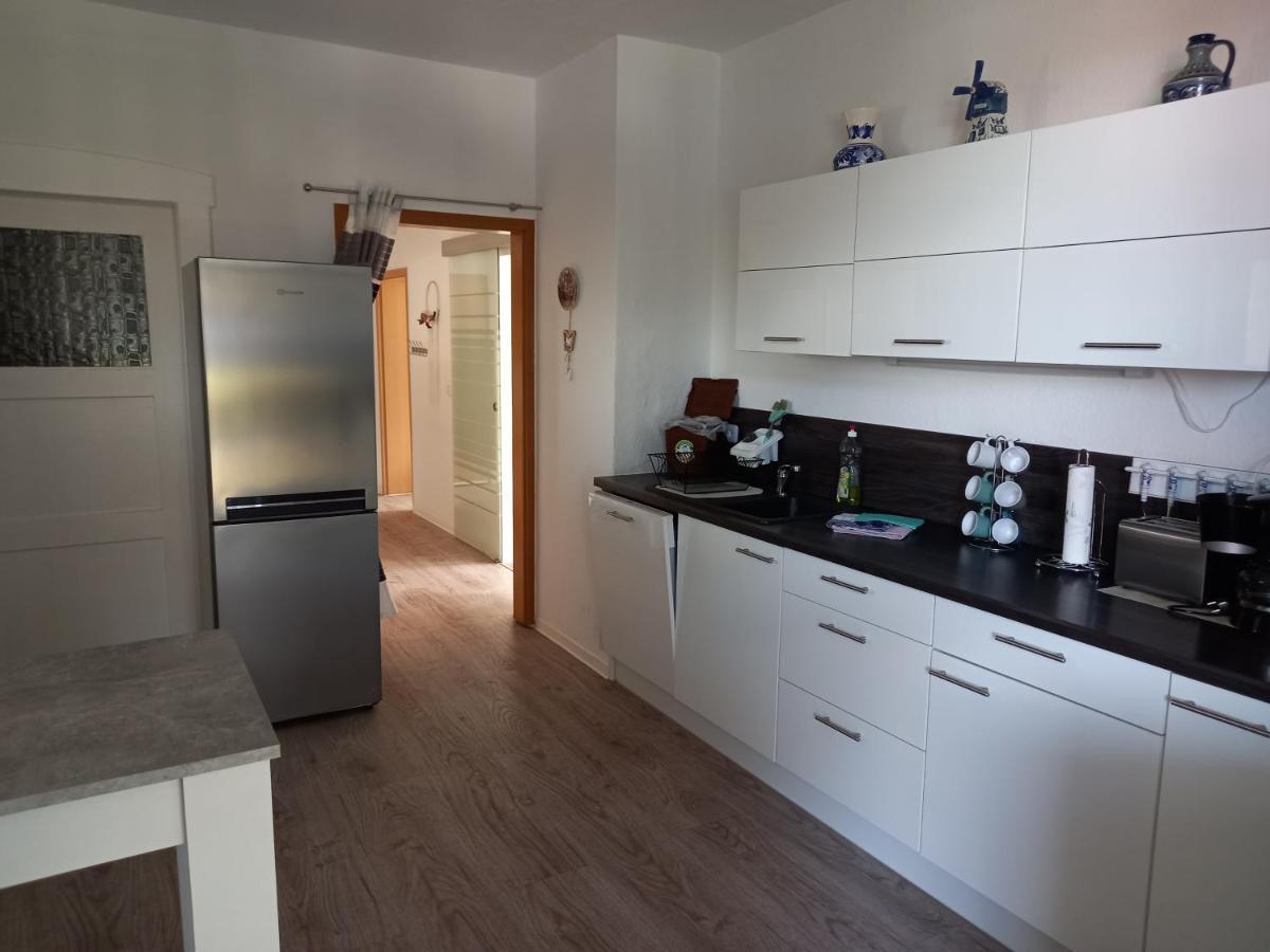 Familienfreundliche Ferienwohnung Erzgebirge Schneeberg  Buitenkant foto